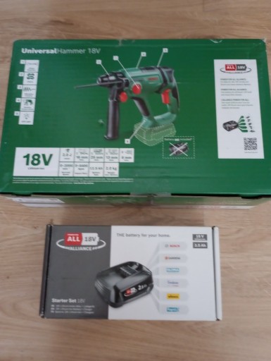 Zdjęcie oferty: Młotowiertarka Bosch Universal 18V z Ładowarka