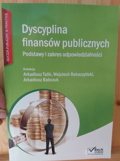 Zdjęcie oferty: Dyscyplina finansów publicznych podstawy.