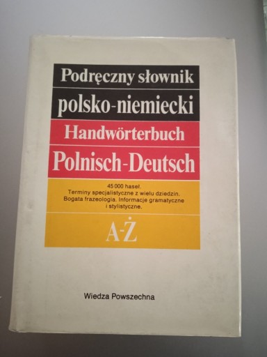 Zdjęcie oferty: Podręczny słownik polsko-niemiecki