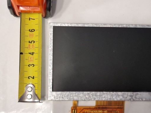 Zdjęcie oferty: Wyświetlacz 5" LCD Do samochodu / INNE