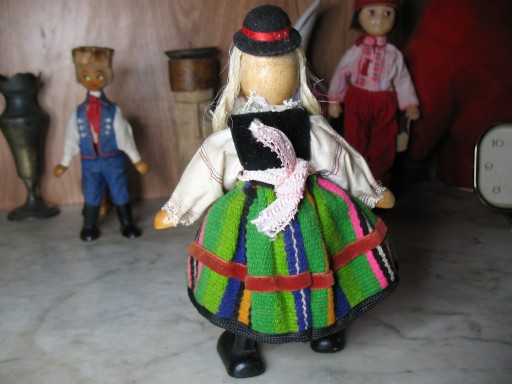 Zdjęcie oferty: lalki ludowe folklor łowicki prl