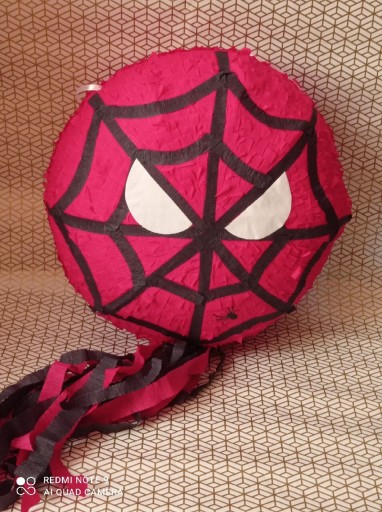 Zdjęcie oferty: Piniata urodzinowa Spider-Man+ kij 