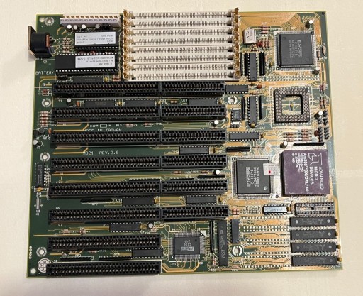 Zdjęcie oferty: Płyta główna PC 386 + AMD DX-40 procesor