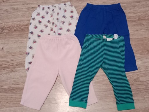 Zdjęcie oferty: Zestaw spodni, legginsy 4 szt rozm. 80/86