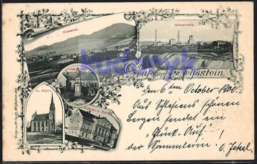 Zdjęcie oferty: WAŁBRZYCH Biały Kamień  Weissstein 1900
