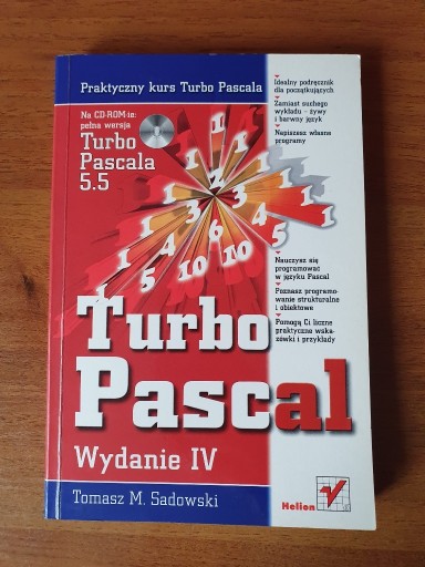 Zdjęcie oferty: Turbo Pascal wydanie IV