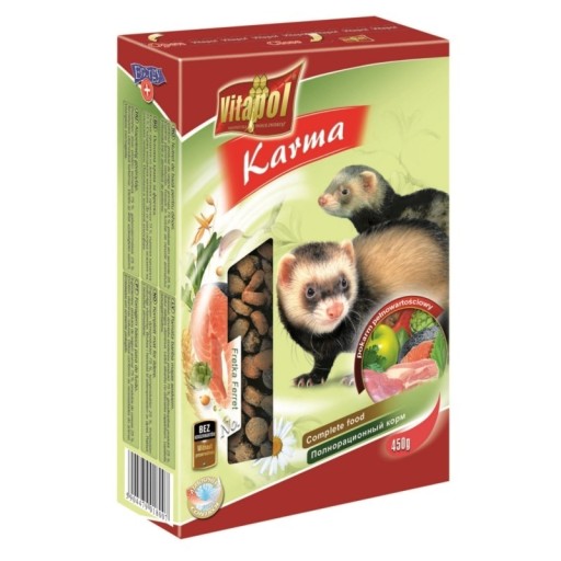 Zdjęcie oferty: Vitapol Pokarm dla fretki 450g 1800