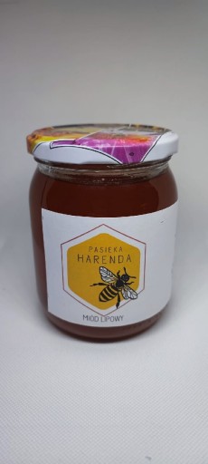 Zdjęcie oferty: Miód lipowy 0,5 l.