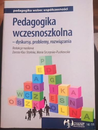 Zdjęcie oferty: Pedagogika wczesnoszkolna- dyskursy, problemy...