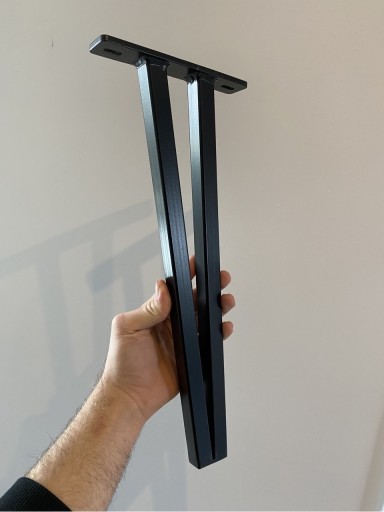 Zdjęcie oferty: Czarna Noga metalowa! Noga loft 40cm Stolik kawowy