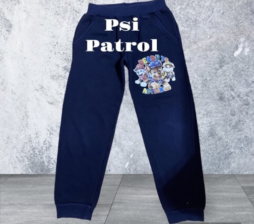 Zdjęcie oferty: Spodnie dresowe Psi Patrol 116 5lat 100% bawełna
