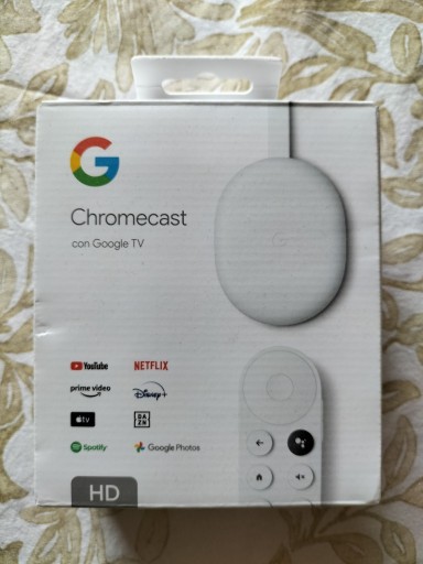 Zdjęcie oferty: Chromecast 4 HD (nie 4k!)