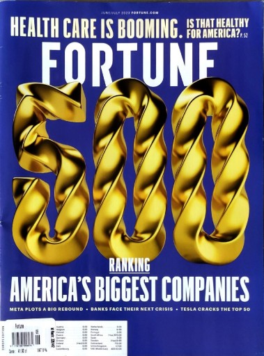 Zdjęcie oferty: Magazyn Fortune US June/July '23 biznes ranking 
