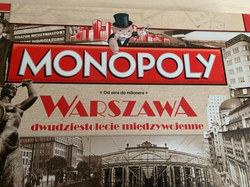 Zdjęcie oferty: Gra planszowa Monopoly Warszawa XX lecie międzywojenne