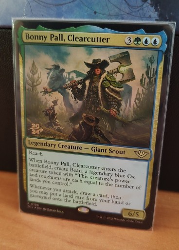 Zdjęcie oferty: MTG: Bonny Pall, Clearcutter PROMO FOIL [OTJ]