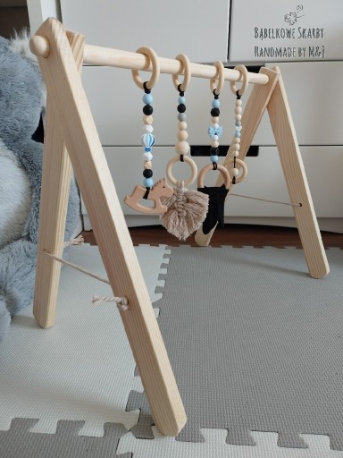 Zdjęcie oferty: Nowy Stojak edukacyjny Montessori Baby Gym