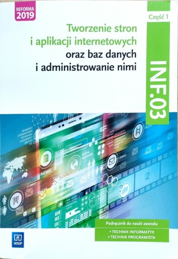 Zdjęcie oferty: Podręcznik tech. informatyk, tech. programista cz1