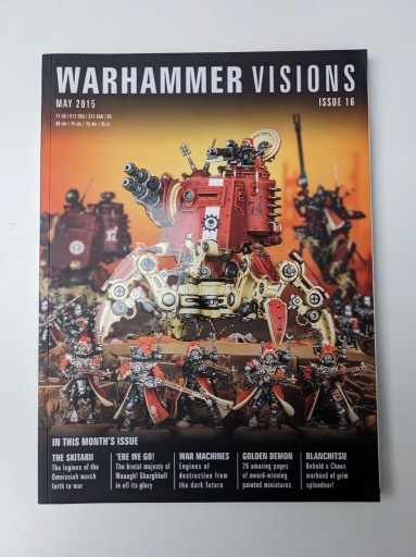 Zdjęcie oferty: Warhammer Visions nr 16 - Maj 2015