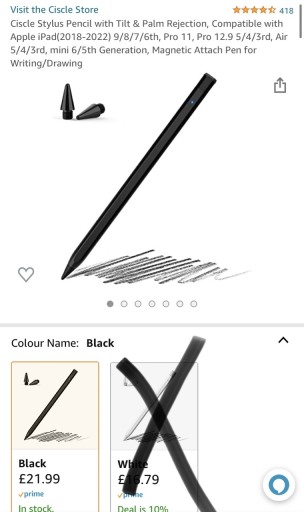 Zdjęcie oferty: Rysik stylus pen dla iPad długopis ołówek nowy