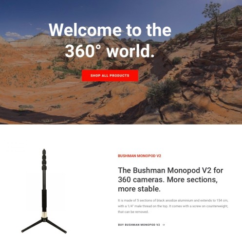 Zdjęcie oferty: Bushman Panoramic Monopod V2 - najtańsza oferta