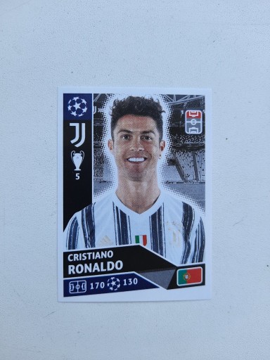 Zdjęcie oferty: Naklejka Topps - Cristiano Ronaldo Juventus JUV18