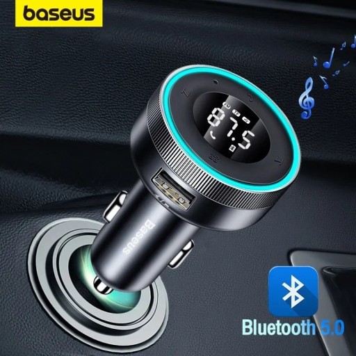Zdjęcie oferty: Adapter Bluetooth audio via radio FM ładowarka USB