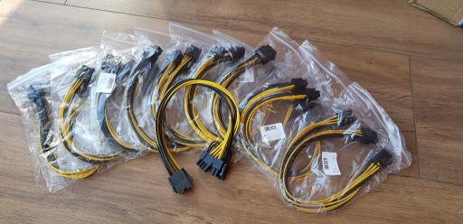 Zdjęcie oferty: Rozdzielacz zasilania VGA PCI-E 8PIN do 2x 6+2PIN