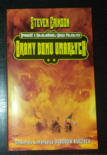 Zdjęcie oferty: Bramy domu umarłych - Steven Erikson