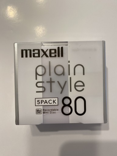 Zdjęcie oferty: Mini Dyski Maxell -plain style 80  Japan