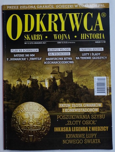 Zdjęcie oferty: Odkrywca 12/2021 Fatum gwarków i konkwistadorów