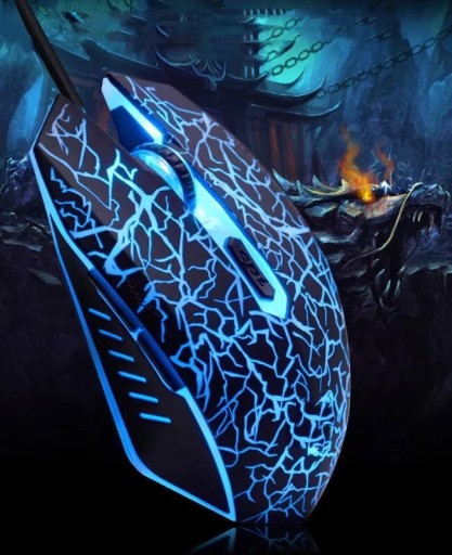 Zdjęcie oferty: Mysz optyczna USB 6D do gier i przewijania do laptopa stacjonarnego LX