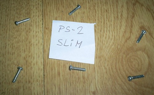 Zdjęcie oferty: śrubki do ps2 slim do obudowy