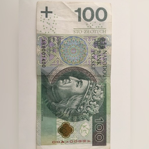 Zdjęcie oferty: Banknot 100zl seria AB