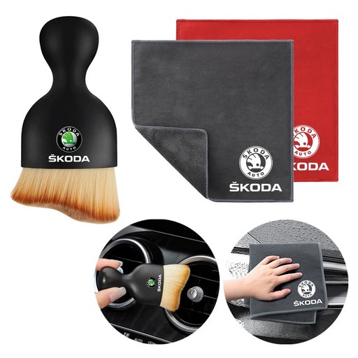 Zdjęcie oferty: Zestaw microfibra 30x30cm plus pędzelek Skoda