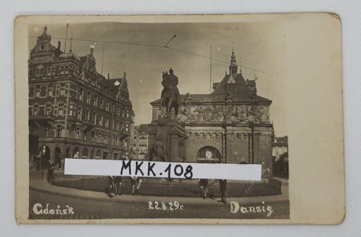 Zdjęcie oferty: GDAŃSK - DANZIG - 22.8.1929 r.