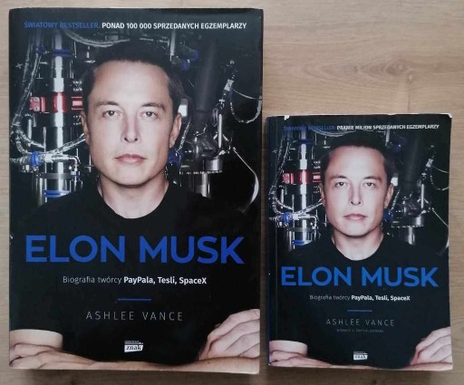 Zdjęcie oferty: Elon Musk Ashlee Vance