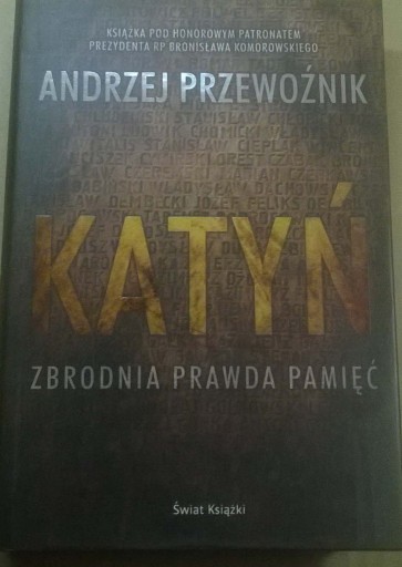 Zdjęcie oferty: Przewoźnik Zbrodnia Katyńska Katyń