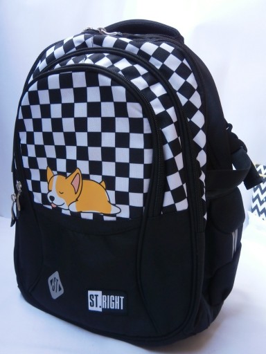 Zdjęcie oferty: Duży POJEMNY PLECAK MARKOWY ST. RIGHT Z UROCZYM LISKIEM 45 CM