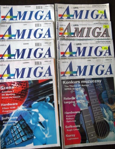 Zdjęcie oferty: Magazyn AMIGA różne numery + gratis (do negocjacji