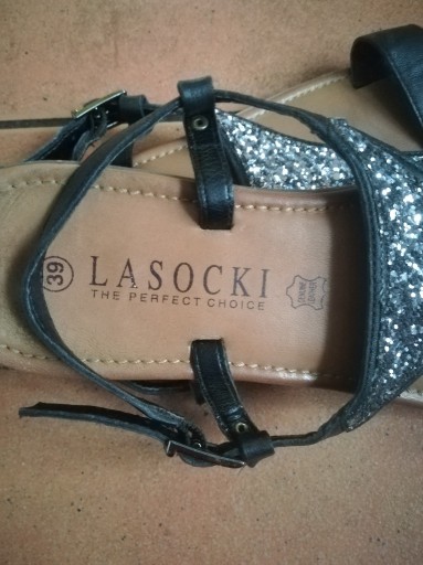 Zdjęcie oferty: damskie sandały skórzane Lasocki nr 39
