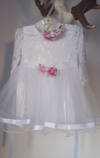 Zdjęcie oferty: sukienka do chrztu roz. 74