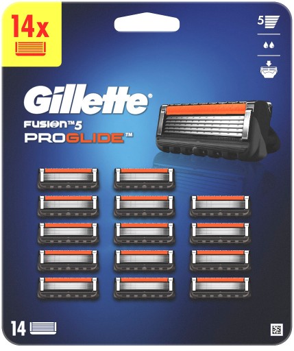 Zdjęcie oferty: Gillette Fusion5 ProGlide ostrza do maszynki 14szt