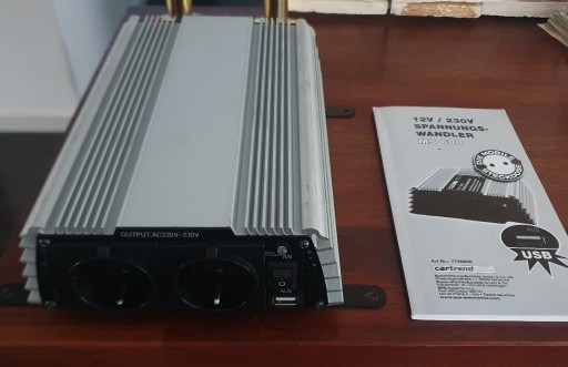 Zdjęcie oferty: Przetwornica 12v 600W/1200W Cartrend MS600