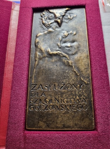 Zdjęcie oferty: ZASŁUŻONY DLA SZKOLNICTWA GORZOWSKIEGO - Medal