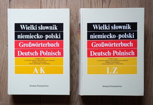 Zdjęcie oferty: Wielki słownik niemiecko - polski 2 tomy Piprek 