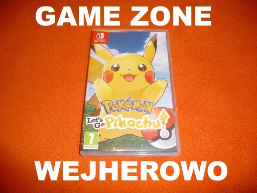 Zdjęcie oferty: Pokemon Let's Go Pikachu Nintendo Switch Wejherowo