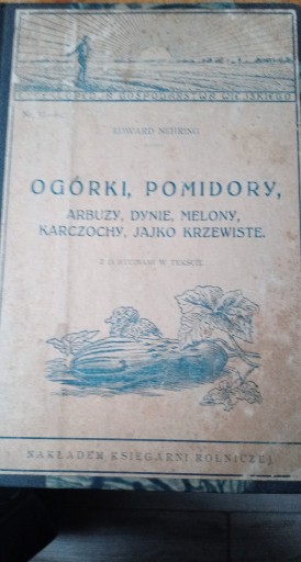 Zdjęcie oferty: Ogórki, pomidory, arbuzy, dynie 1932