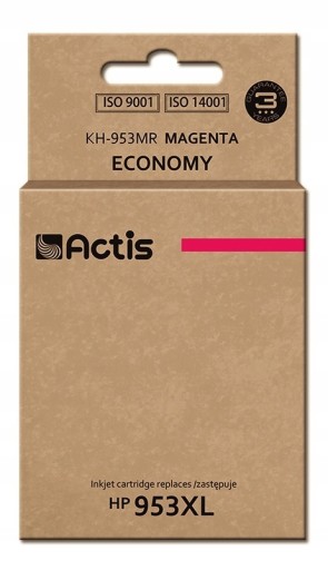 Zdjęcie oferty: Tusz Actis KH-953MR do HP czerwony (magenta)