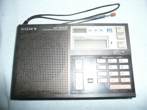 Zdjęcie oferty: SONY RADIO GLOBALNE ICF-7600D