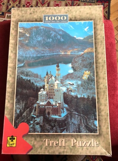 Zdjęcie oferty: Puzzle zamki Ludwika Bawarskiego 1000 sztuk 